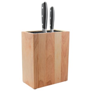 Suport cutite "Rockingham Forge", din lemn de cauciuc - Grunwerg