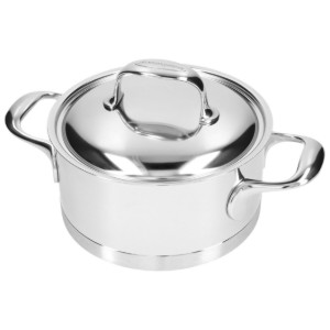 Cratita cu capac, 18 cm/2,2 l "Atlantis", inox - Demeyere