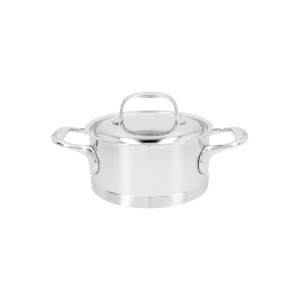 Cratita cu capac, 16 cm/1,5 l "Atlantis", inox - Demeyere