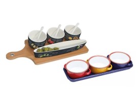 Bilde for kategori Servise og tallerkener til servering av forretter og dessert