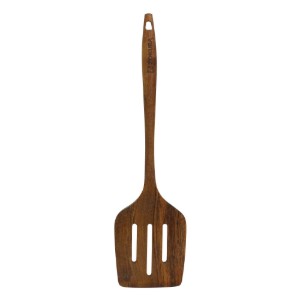 Spatula cu fante, lemn de acacia, 32cm - Zokura
