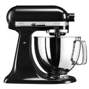 Mixer Artisan 4.8L, Model 125, Onyx Black - KitchenAid