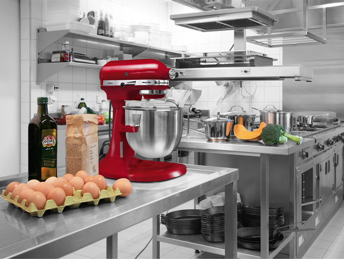 Professional Heavy Duty Mixer, 4.8 L, Empire Red color - KitchenAid  brand